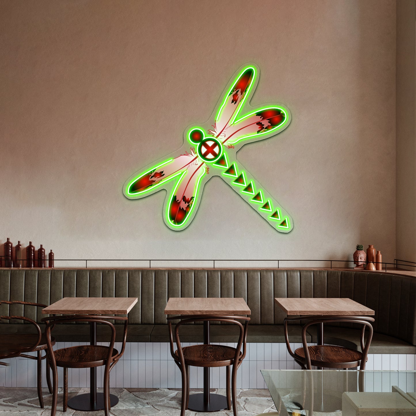 Dragonfly Artwork Custom Neon Led Sign