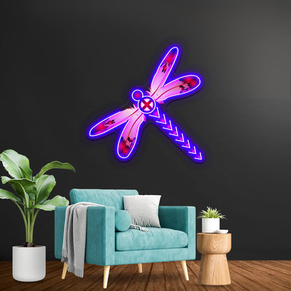 Dragonfly Artwork Custom Neon Led Sign