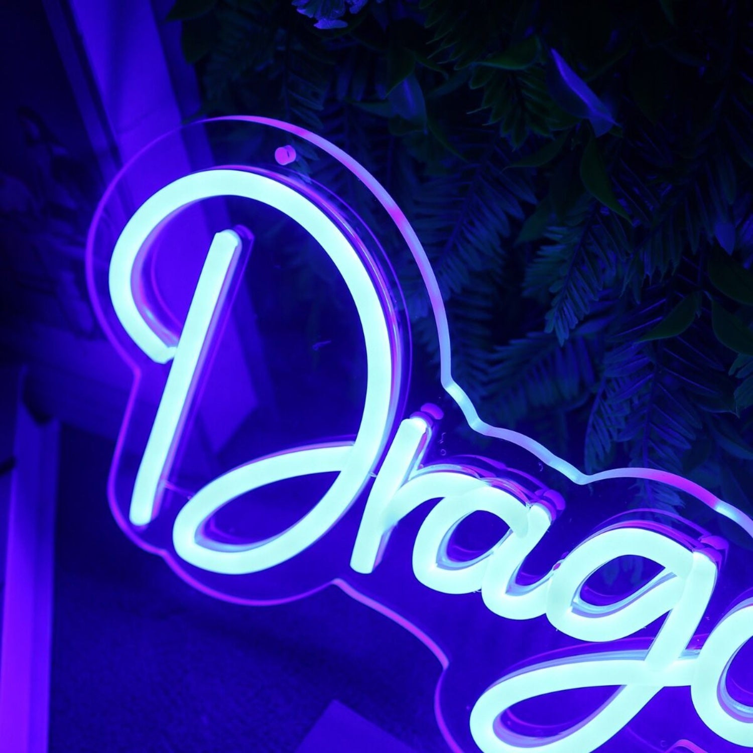 Dragons Lair Blue Neon Sign | Shineneon