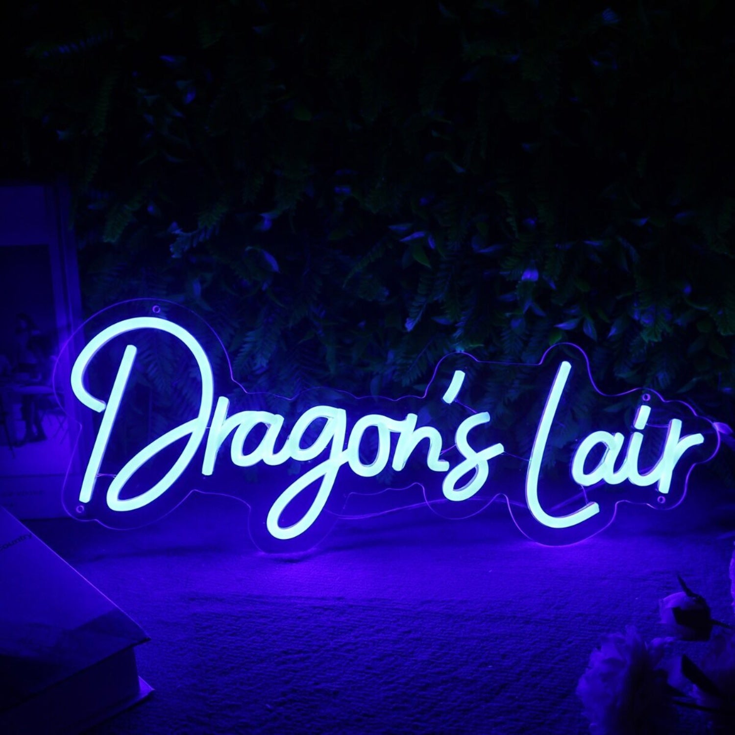 Dragons Lair Blue Neon Sign | Shineneon