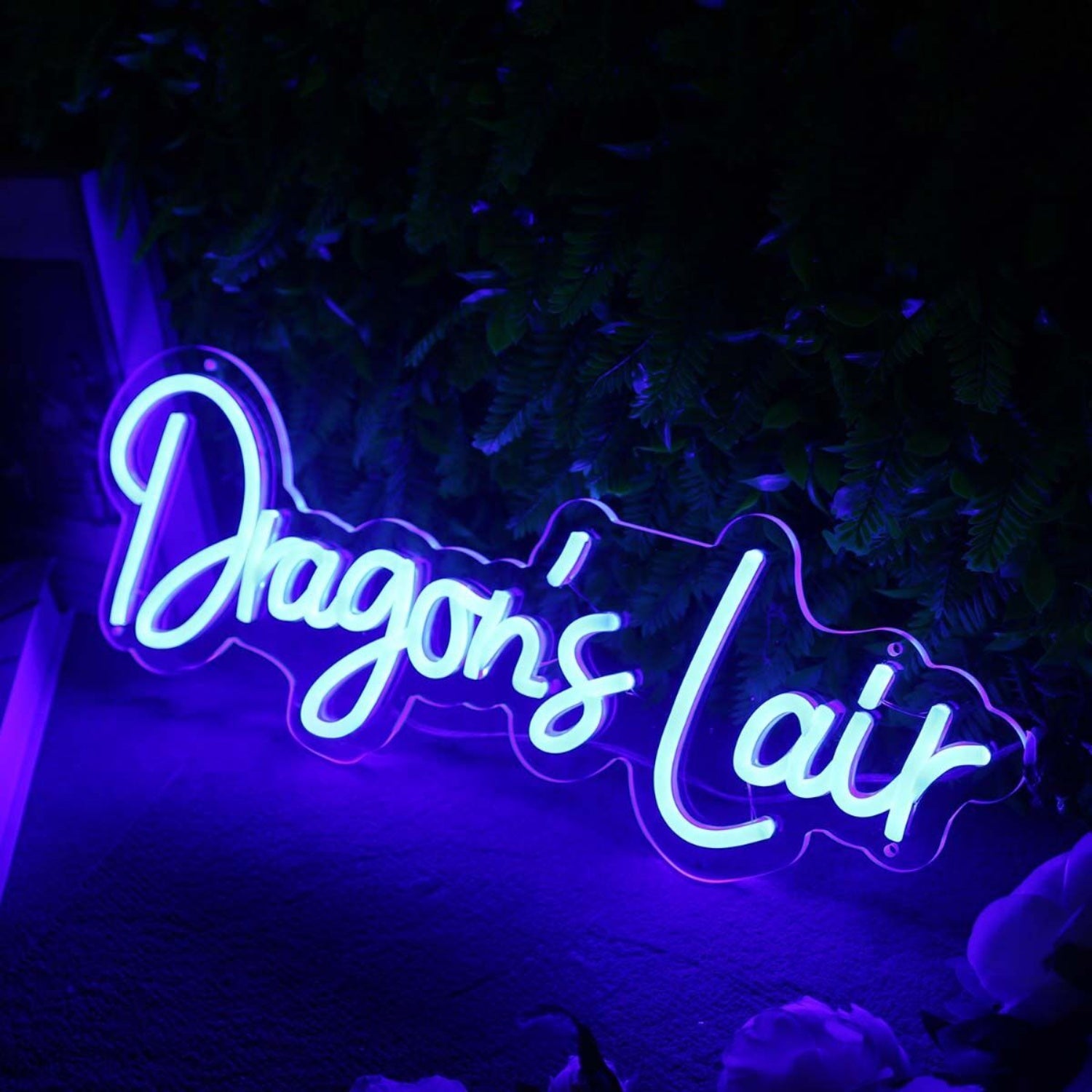 Dragons Lair Blue Neon Sign | Shineneon