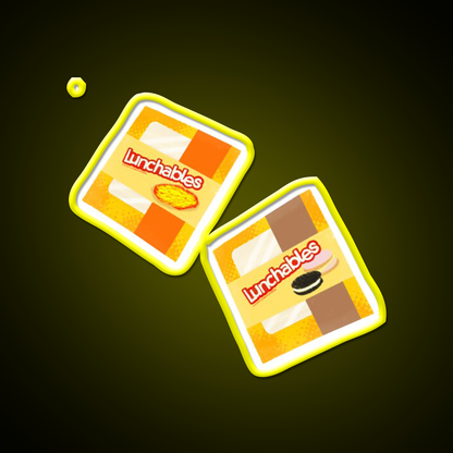 Drawn Lunchables Snack Food Led Neon Sign Rgb Color