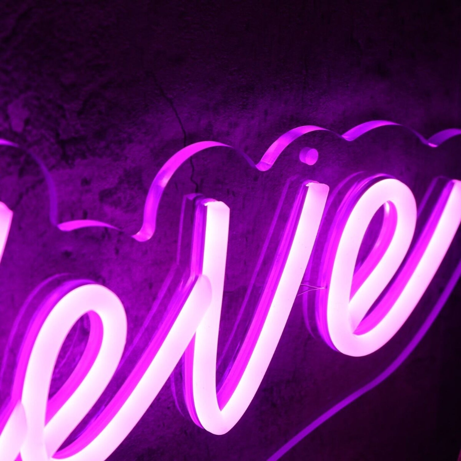 Dream Believe And Create Purple Led Neon Sign - Shineneon