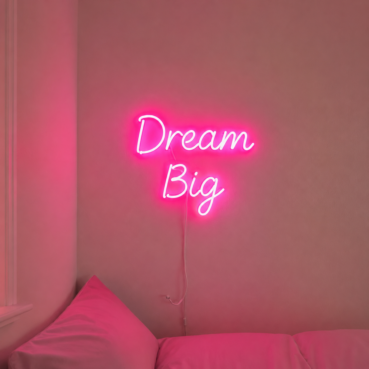Dream Big Home Decor LED Neon Sign - 01 Original Product Image