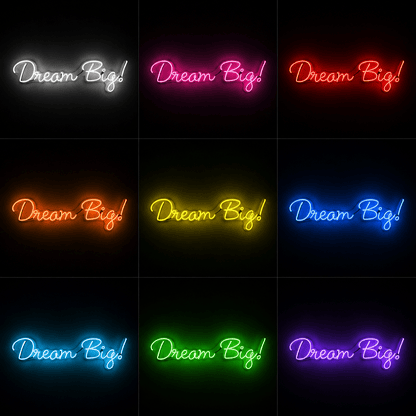 Dream Big LED Neon Sign - Shineneon