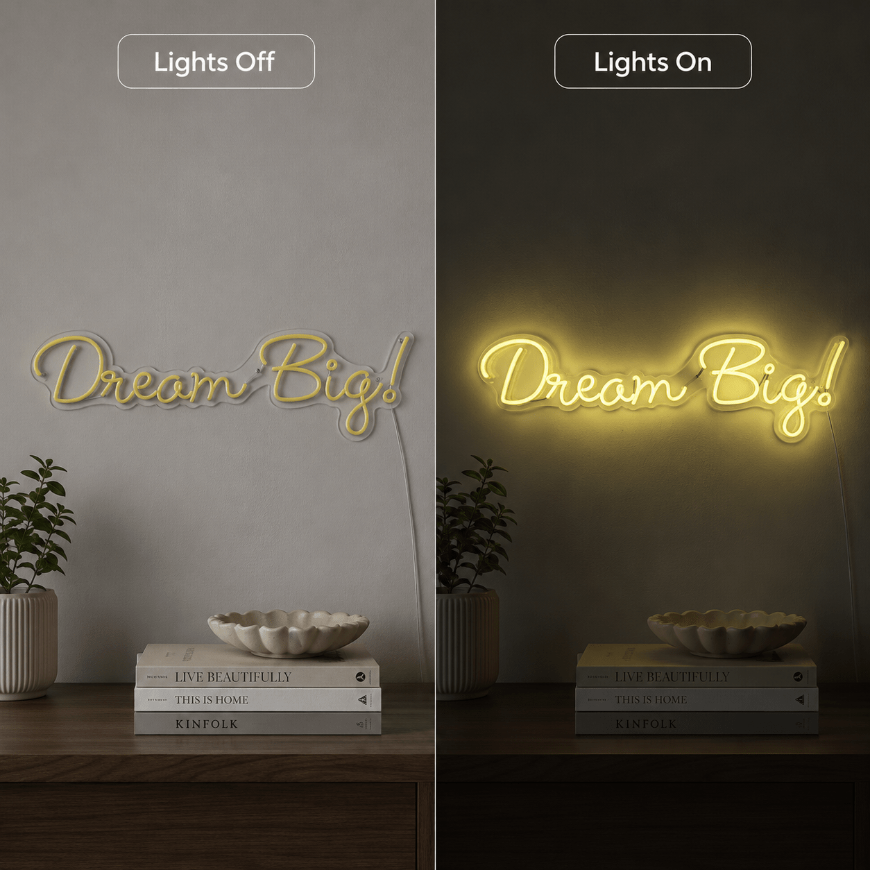 Dream Big LED Neon Sign - Shineneon