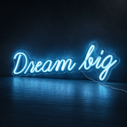 Dream Big LED Neon Sign Home Wall Art - 02 High-Converting Product Image