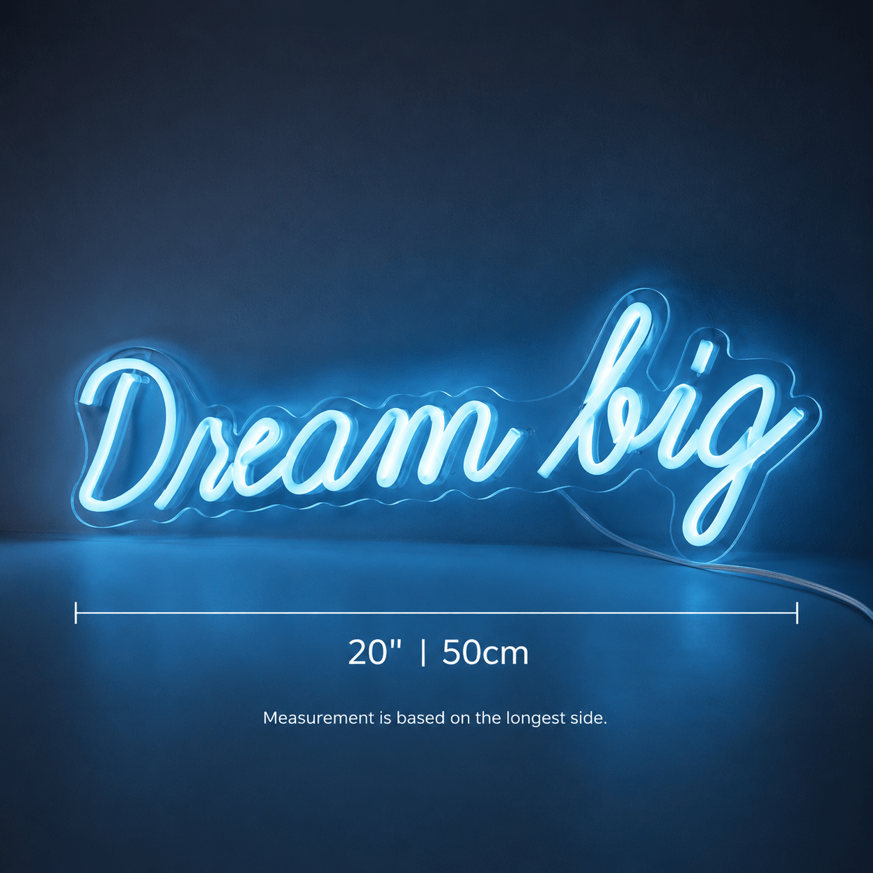 Dream Big LED Neon Sign Home Wall Art - Shineneon