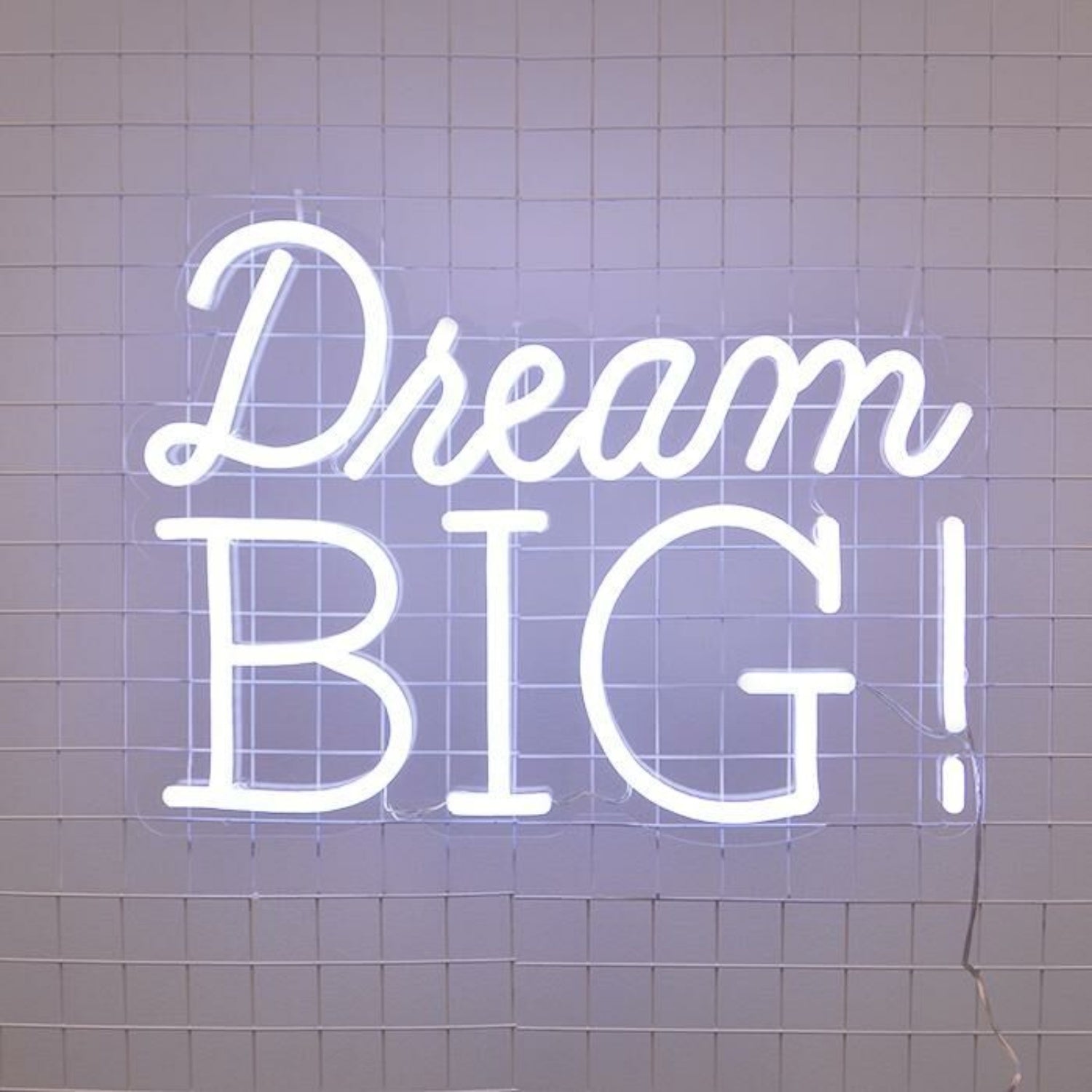 Dream Big Led Neon Sign Inspires Ambition In Any Room - Shineneon