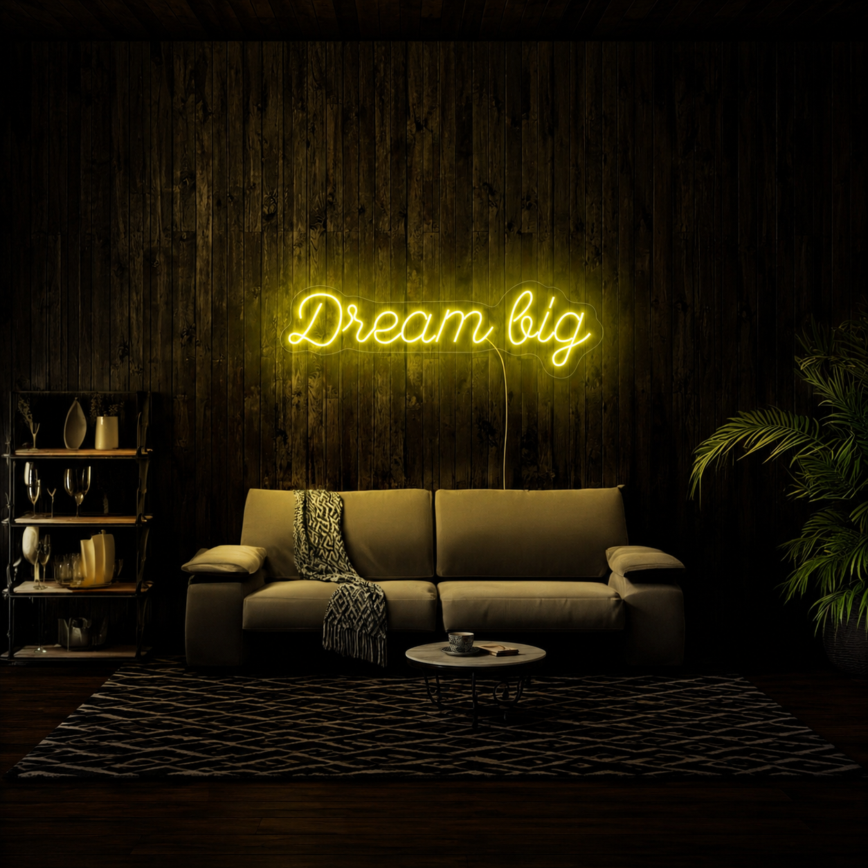Dream Big LED Neon Sign Living Room Decor - 01 Original Product Image