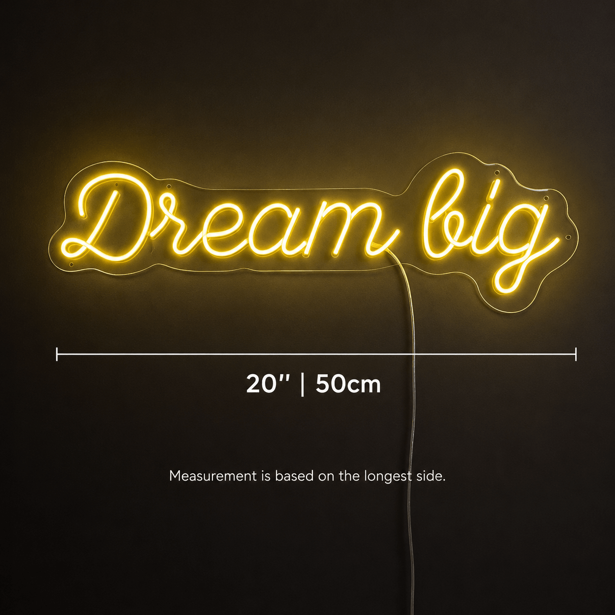 Dream Big LED Neon Sign Living Room Decor - Shineneon