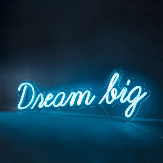 Dream Big Led Sign Business Neon Sign Wall Decor