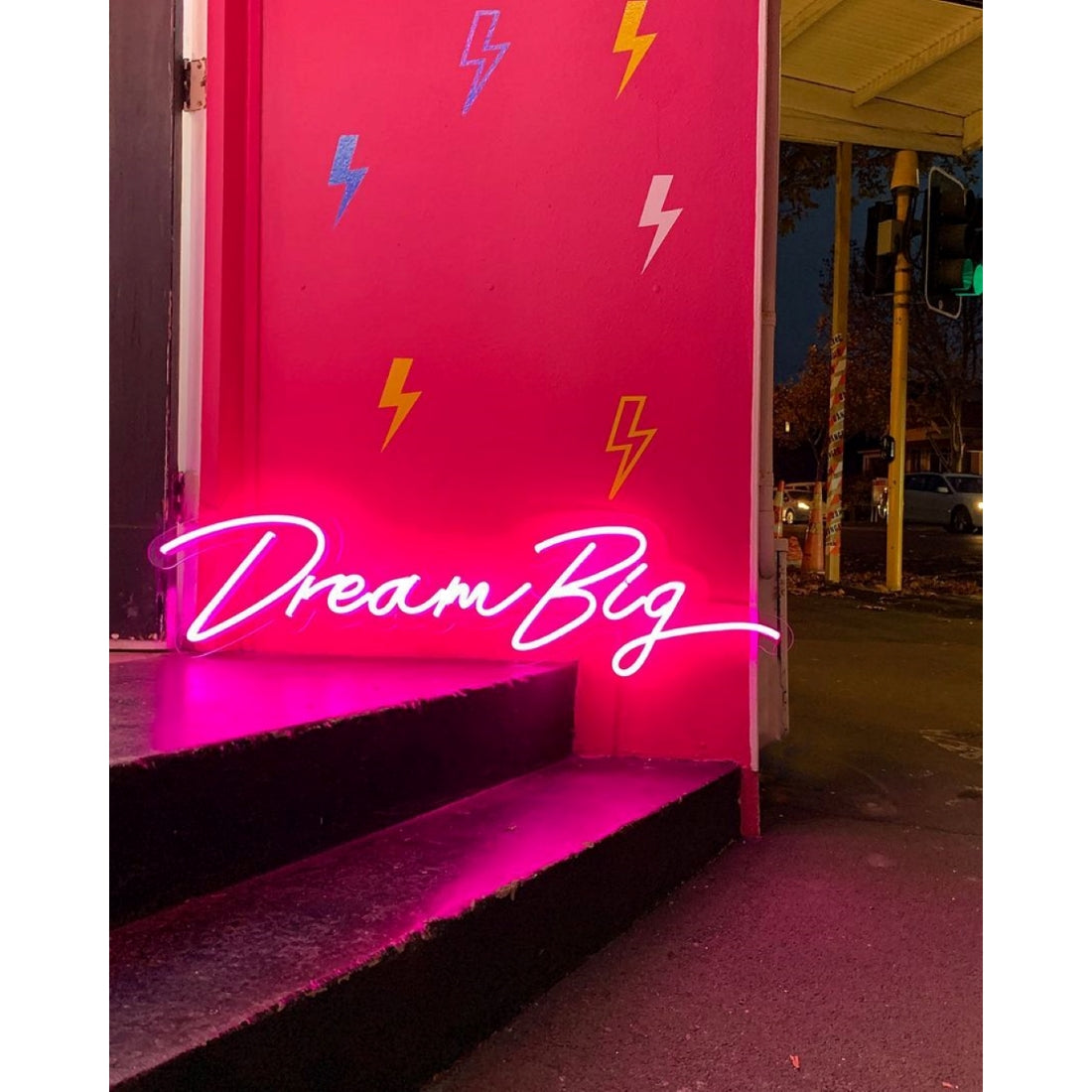 Dream Big Led Sign Business Neon Signs Wall Decor