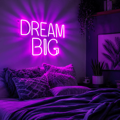 Dream Big Modern LED Neon Sign - Shineneon