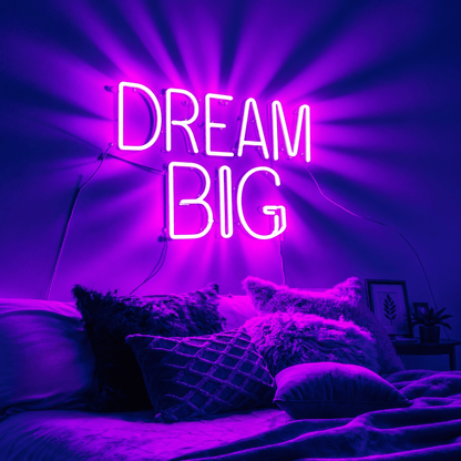 Dream Big Modern LED Neon Sign - Shineneon