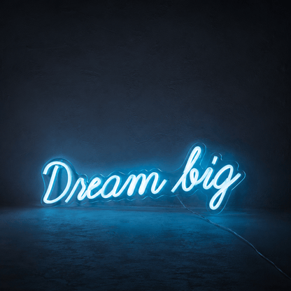Dream Big Room Wall Light LED Neon Sign - Shineneon