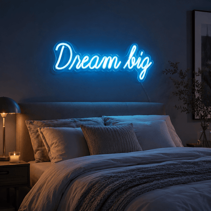 Dream Big Room Wall Light LED Neon Sign - Shineneon