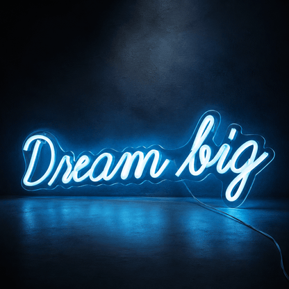 Dream Big Room Wall Light LED Neon Sign - Shineneon