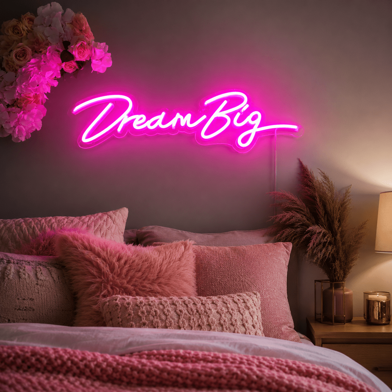 Dream Big Script LED Neon Sign - Shineneon