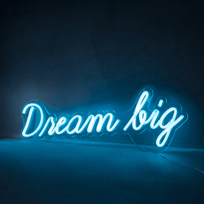 Dream Big Wall Light LED Neon Sign - Shineneon