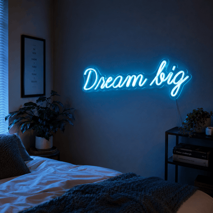 Dream Big Wall Light LED Neon Sign - Shineneon