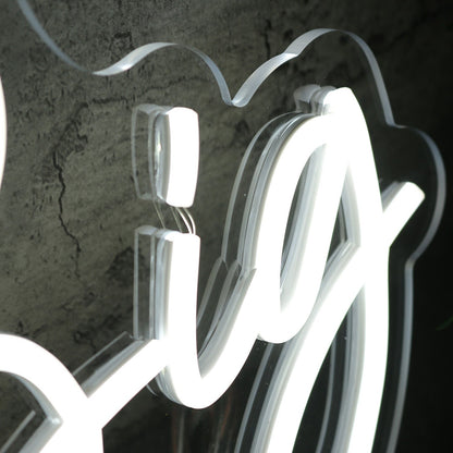 Dream Big White Led Neon Sign - Shineneon