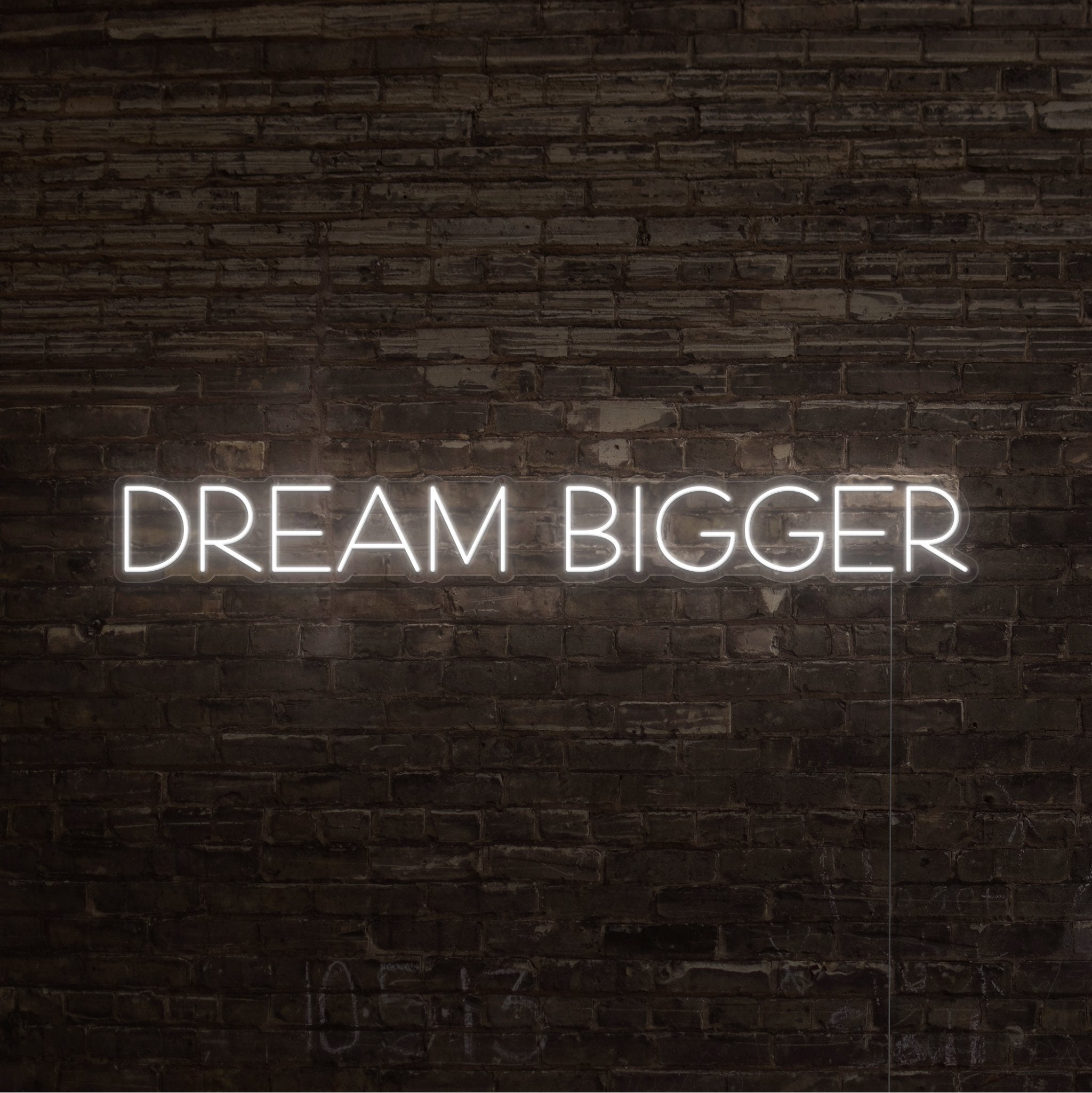 Dream Bigger Led Neon Sign | Shineneon