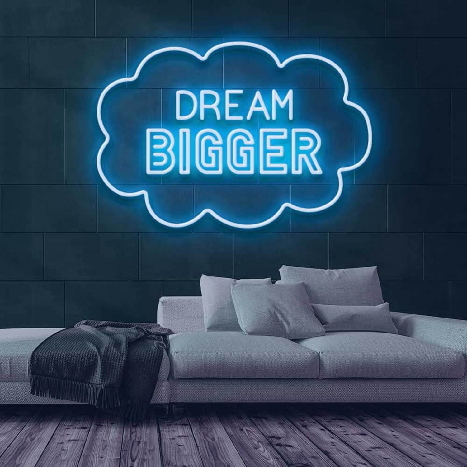 Dream Bigger Led Neon Sign For Wall Decor | Shineneon
