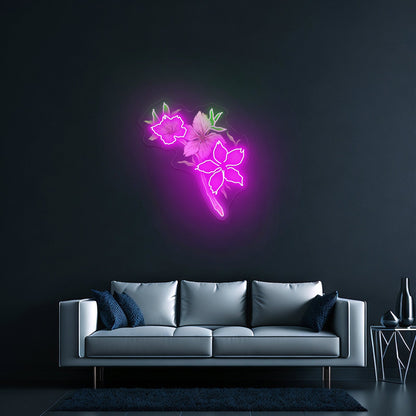 Dream Catcher Flowering Cherry Tree Neon Signs For Home Wall Decor - Shineneon