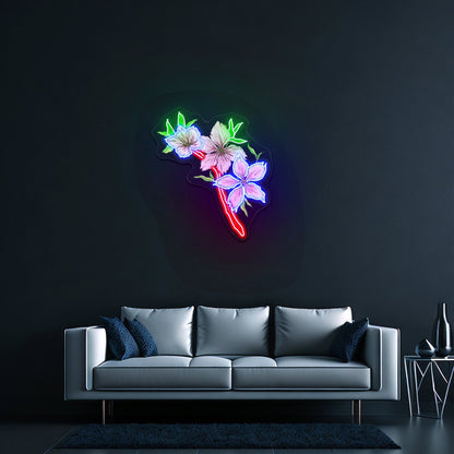 Dream Catcher Flowering Cherry Tree Neon Signs For Home Wall Decor - Shineneon
