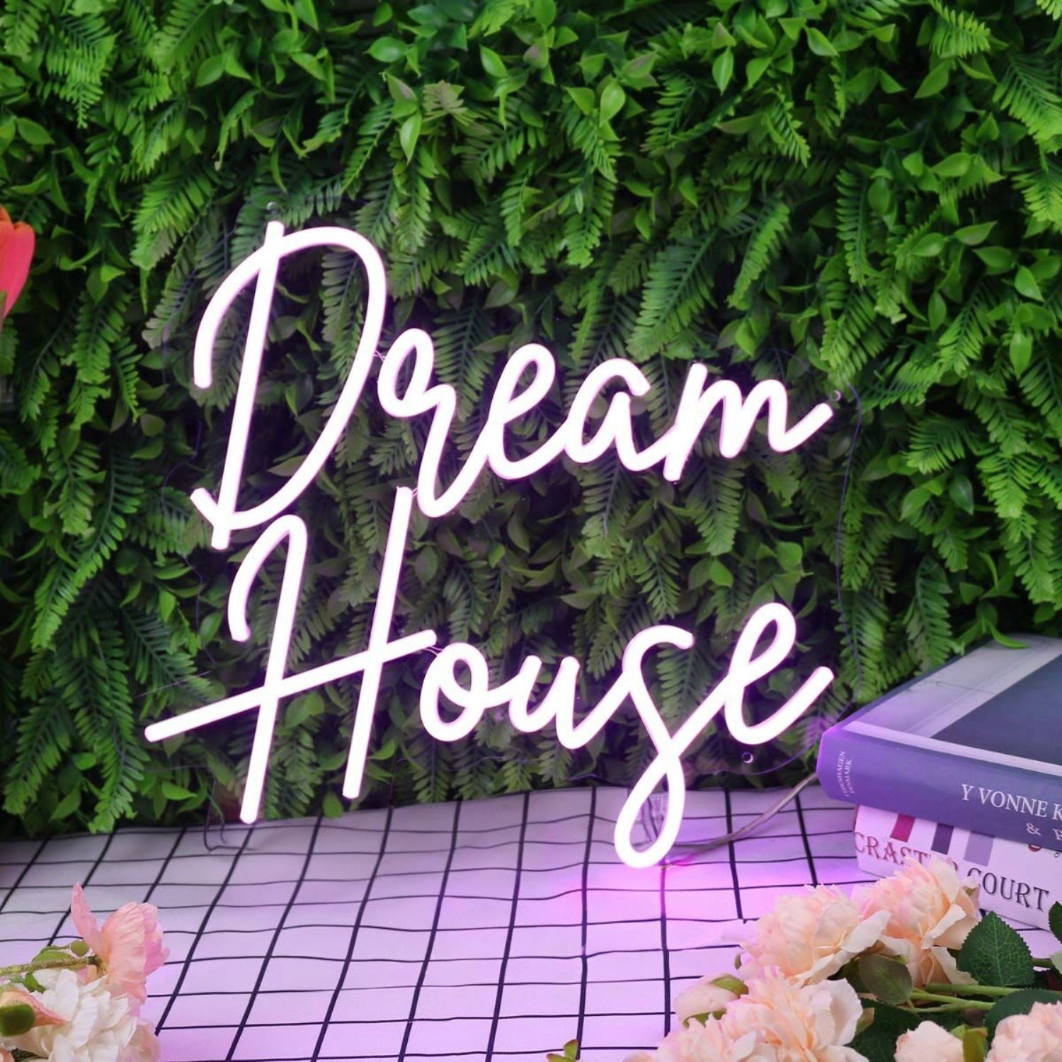 Dream House Purple Led Neon Sign - Shineneon