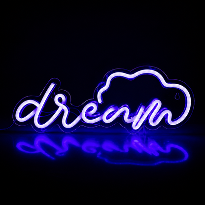 Dream LED Neon Sign Home Wall Art - 01 Original Product Image
