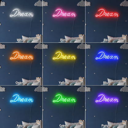 Dream LED Neon Sign Wall Neon Sign - 05 Color Grid