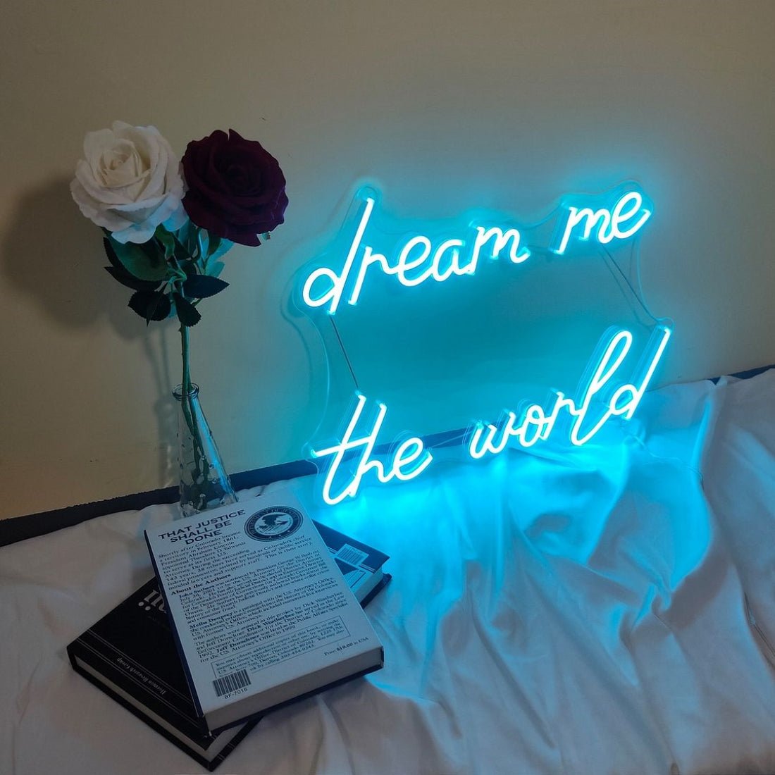 Dream Me The World Led Sign Business Neon Signs - Shineneon
