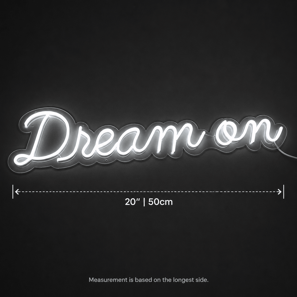 Dream On LED Neon Sign Wall Neon Sign - Shineneon