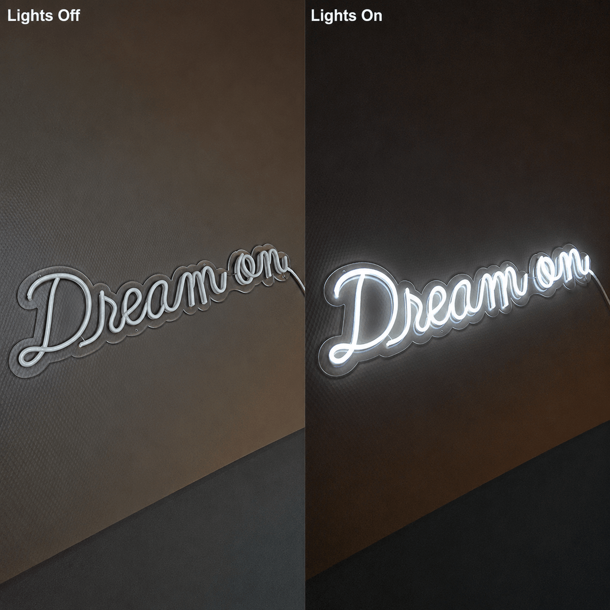 Dream On LED Neon Sign Wall Neon Sign - Shineneon