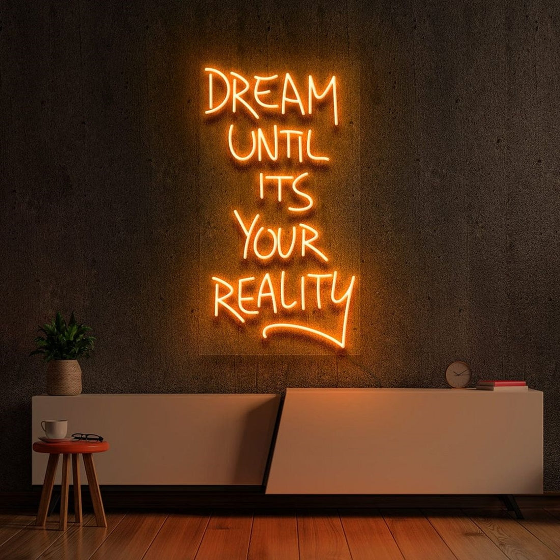 Dream Until Its Your Reality Led Sign Business Neon Sign