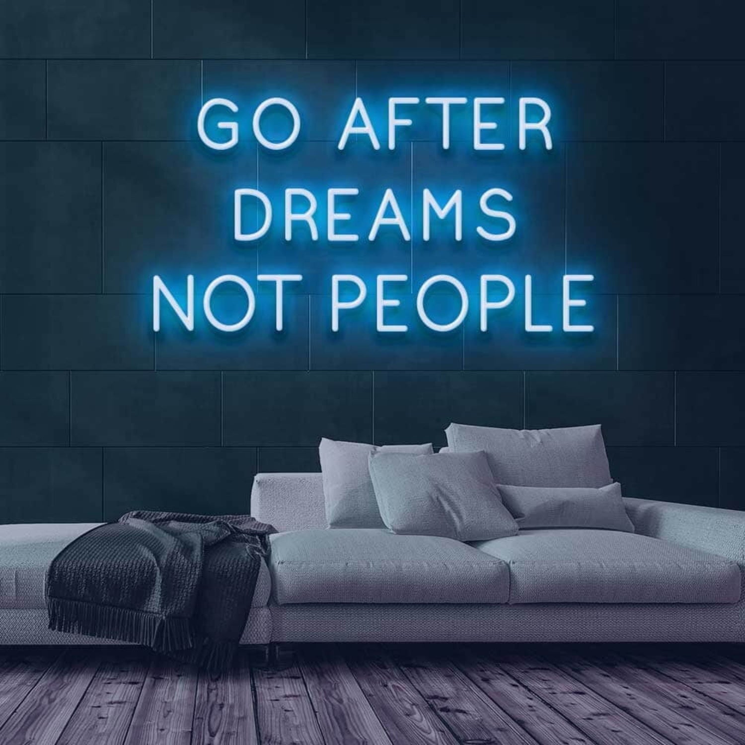 Dreams Not People Led Neon Sign - Shineneon