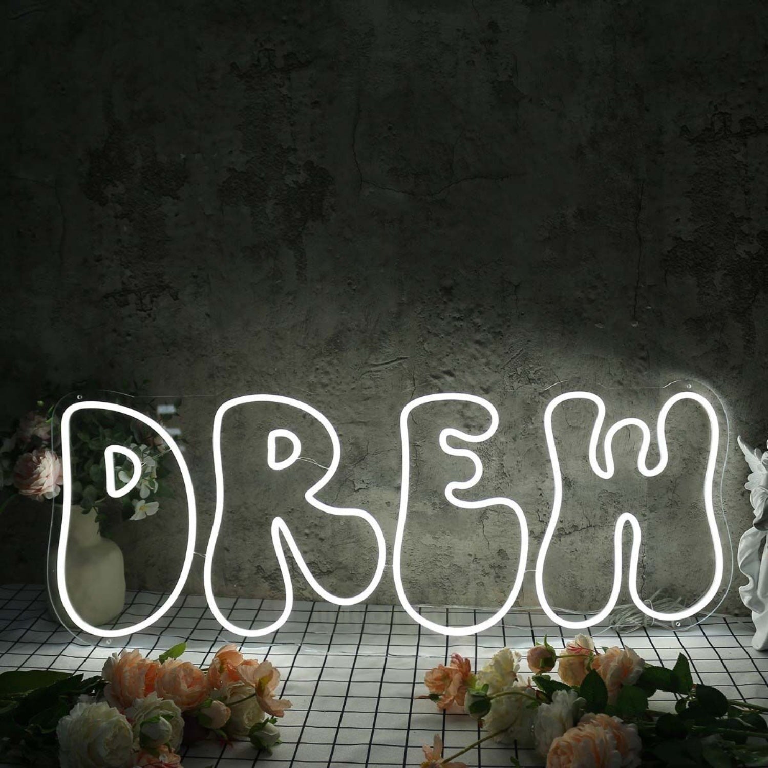 Drew White Custom Led Neon Sign - Shineneon