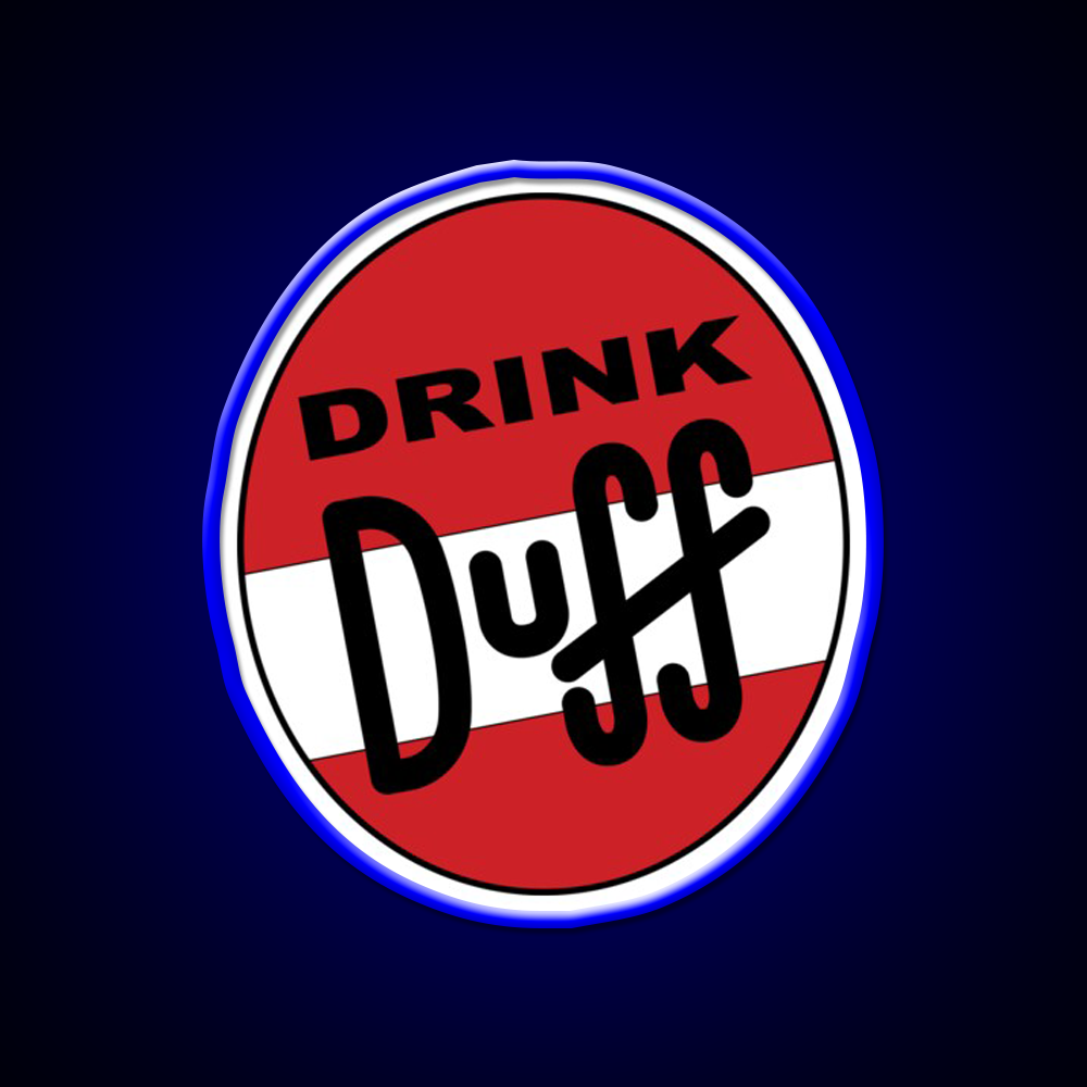 Drink Duff Beer Bar Decor Led Neon Sign Rgb Color - LED neon sign view 5