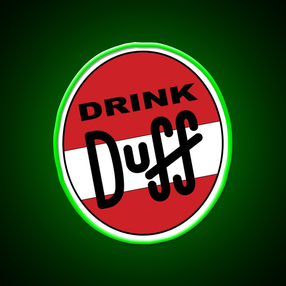 Drink Duff Beer Bar Decor Led Neon Sign Rgb Color - LED neon sign view 8