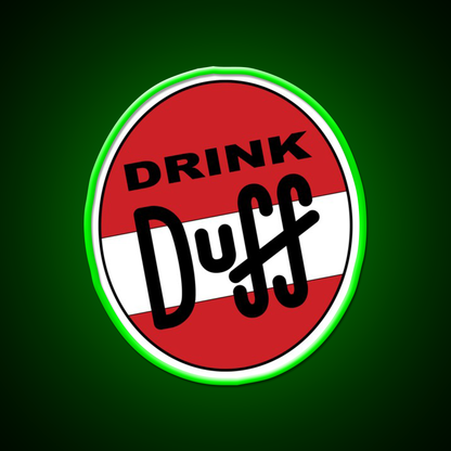 Drink Duff Beer Bar Decor Led Neon Sign Rgb Color - LED neon sign view 8