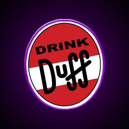 Drink Duff Beer Bar Decor Led Neon Sign Rgb Color - LED neon sign view 9
