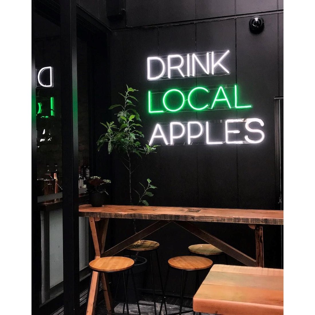 Drink Local Apples Led Sign Business Neon Sign - Shineneon