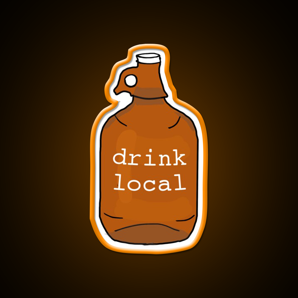 Drink Local Beer Bar Decor Led Neon Sign Rgb Color - LED neon sign view 6