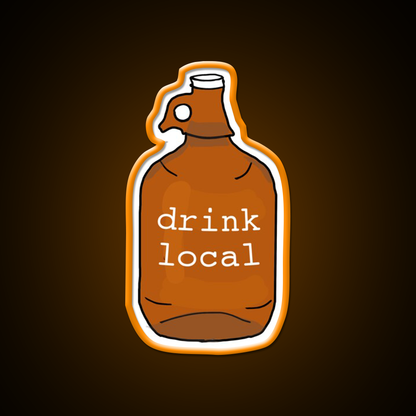 Drink Local Beer Bar Decor Led Neon Sign Rgb Color - LED neon sign view 6