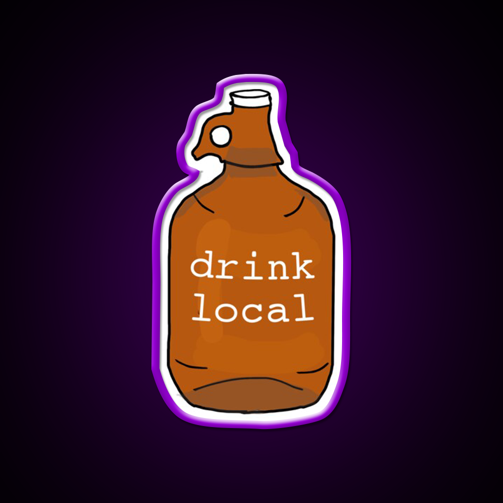 Drink Local Beer Bar Decor Led Neon Sign Rgb Color - LED neon sign view 9
