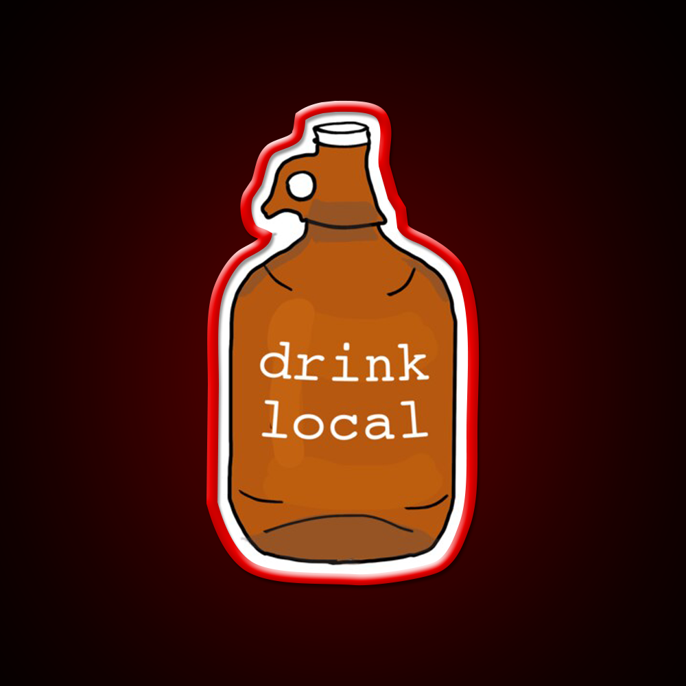Drink Local Beer Bar Decor Led Neon Sign Rgb Color - LED neon sign view 10