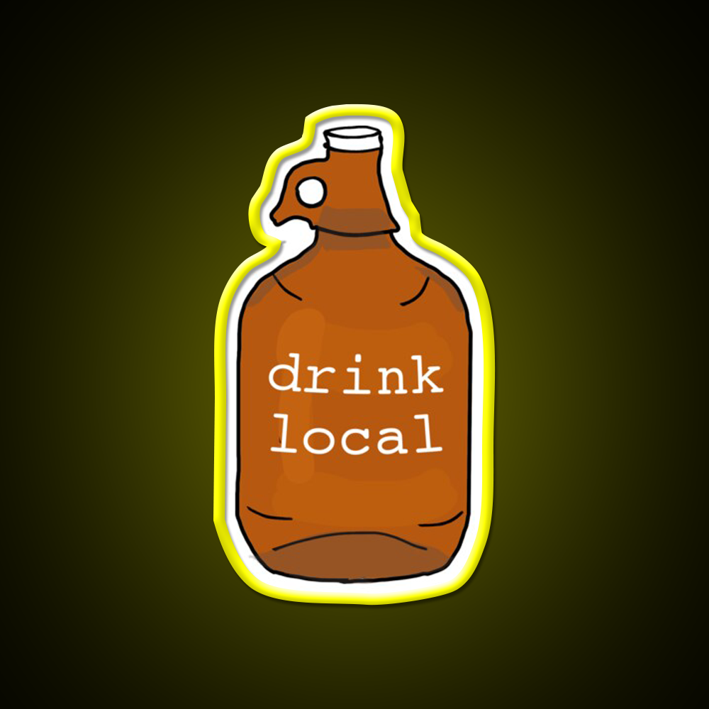 Drink Local Beer Bar Decor Led Neon Sign Rgb Color - LED neon sign view 7