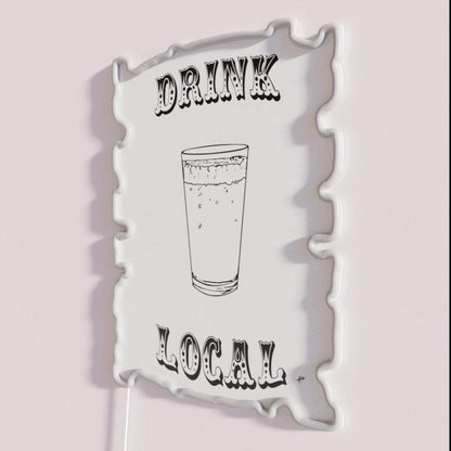 Drink Local Rgb Led Neon Sign - Shineneon
